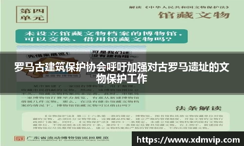罗马古建筑保护协会呼吁加强对古罗马遗址的文物保护工作