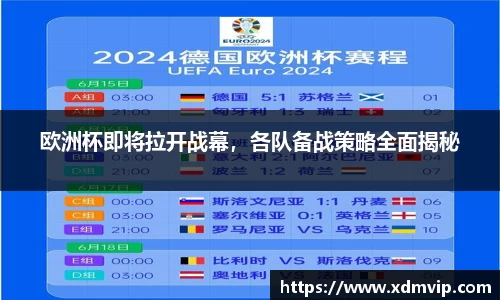 欧洲杯即将拉开战幕，各队备战策略全面揭秘