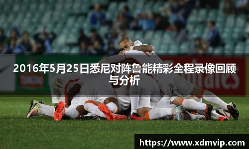2016年5月25日悉尼对阵鲁能精彩全程录像回顾与分析