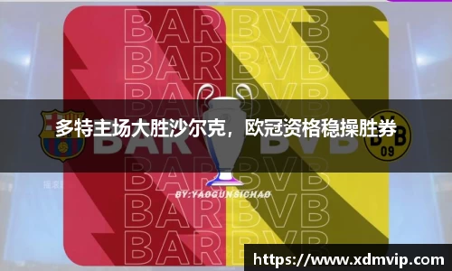 多特主场大胜沙尔克，欧冠资格稳操胜券